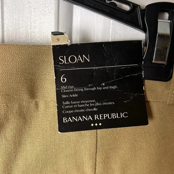 BR Factory SLOAN,vintage NWT pants,sz 6, mid rise,monoblock,career,preppy,retro - Picture 9 of 15